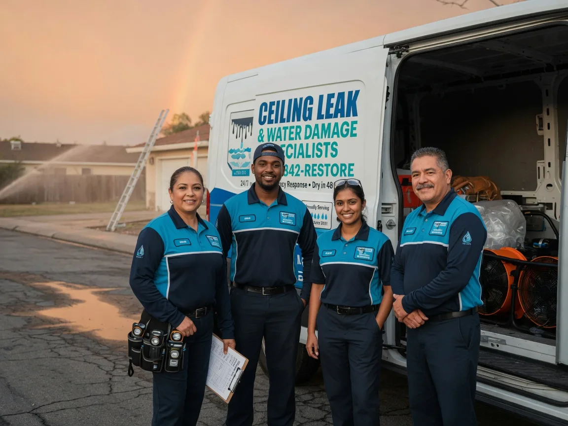 Ceiling Leak Cleanup company in Conway, MI