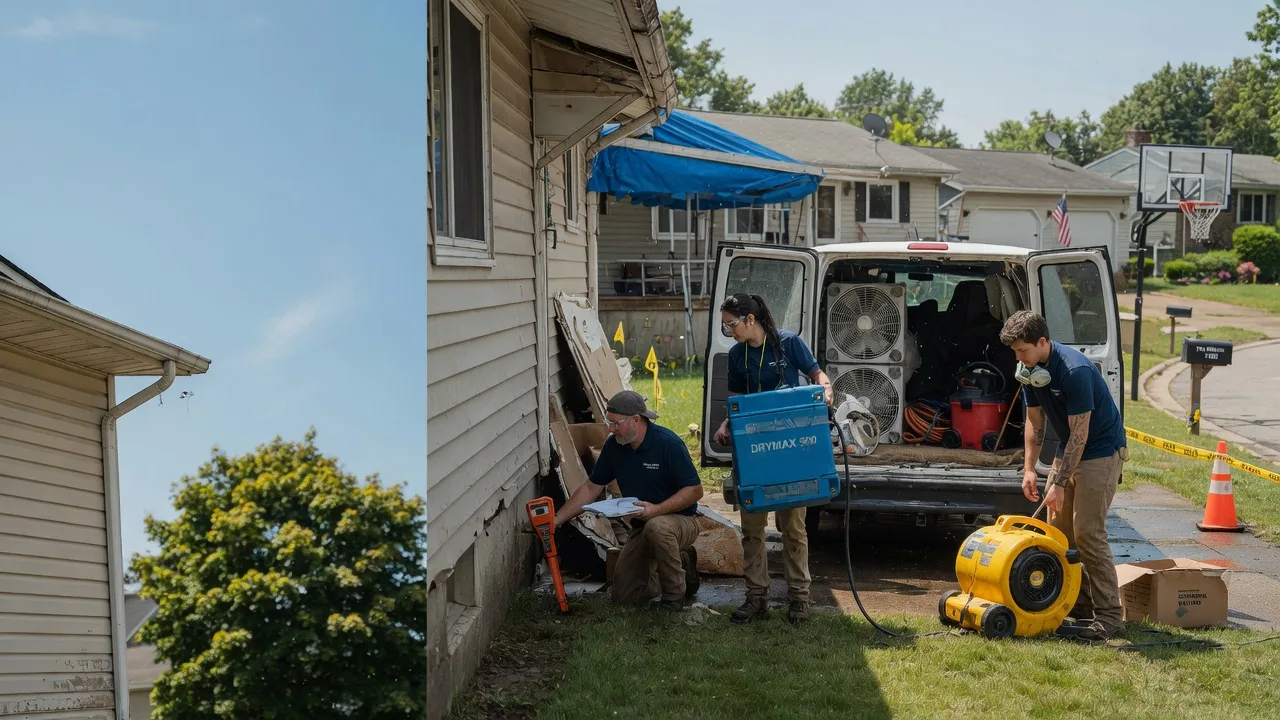Ceiling Leak Cleanup in Conway, MI near me