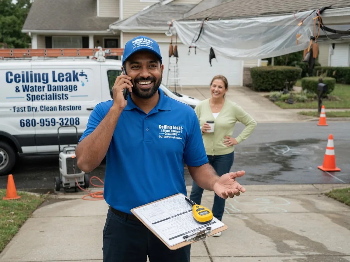 Ceiling Leak Cleanup Conway, MI FAQs